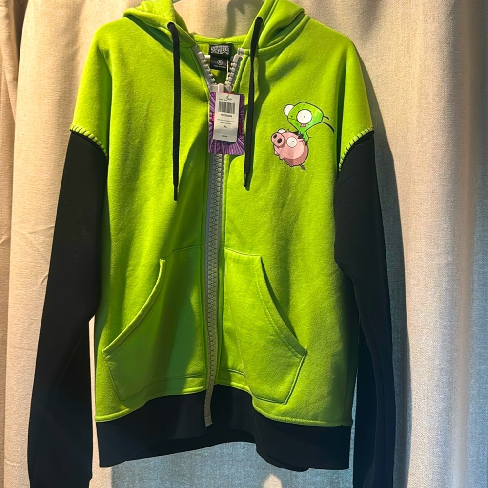 Invader Zim, hot topic hoodie - Jr XL